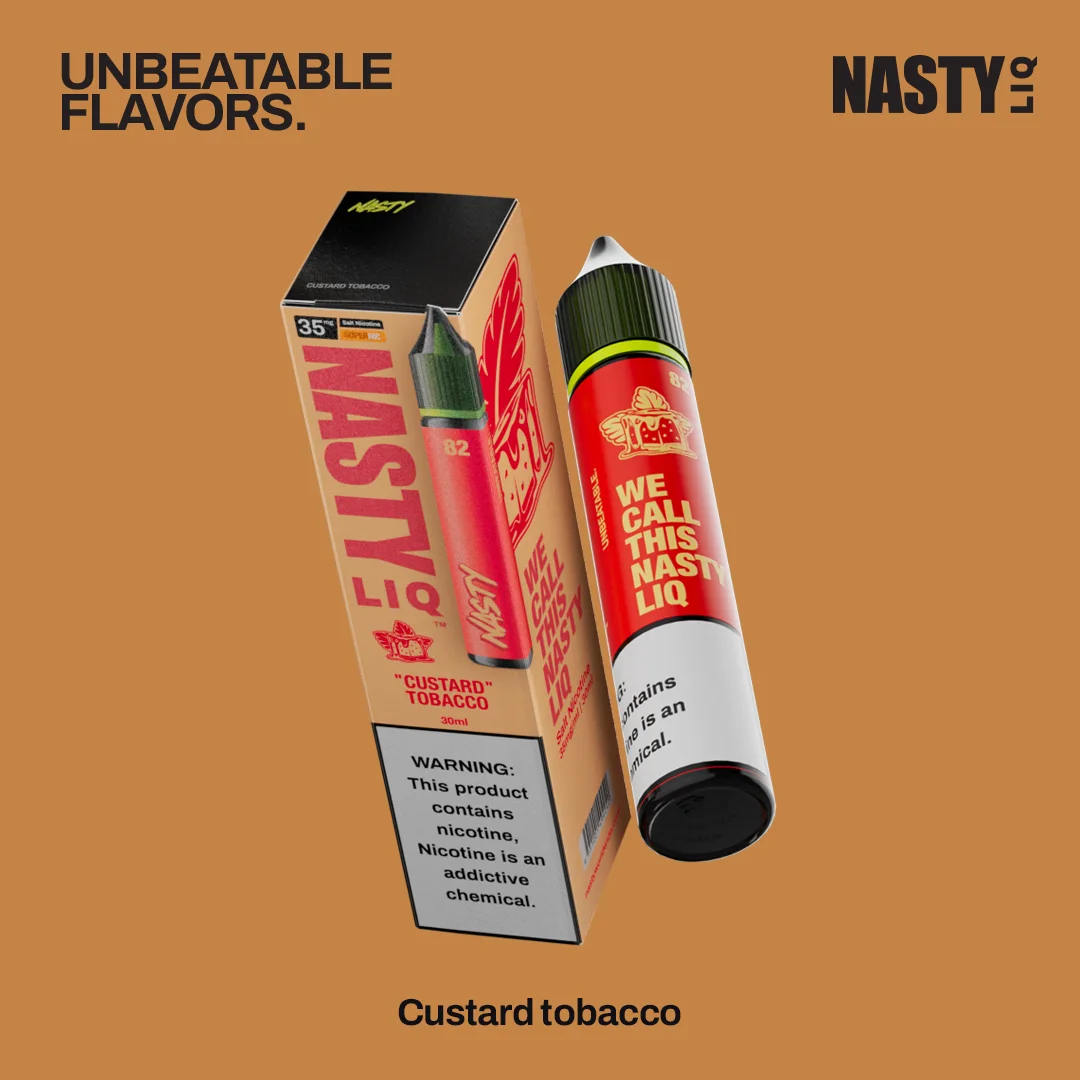 Nasty Liq 30ml- Custard Tobacco 35mg
