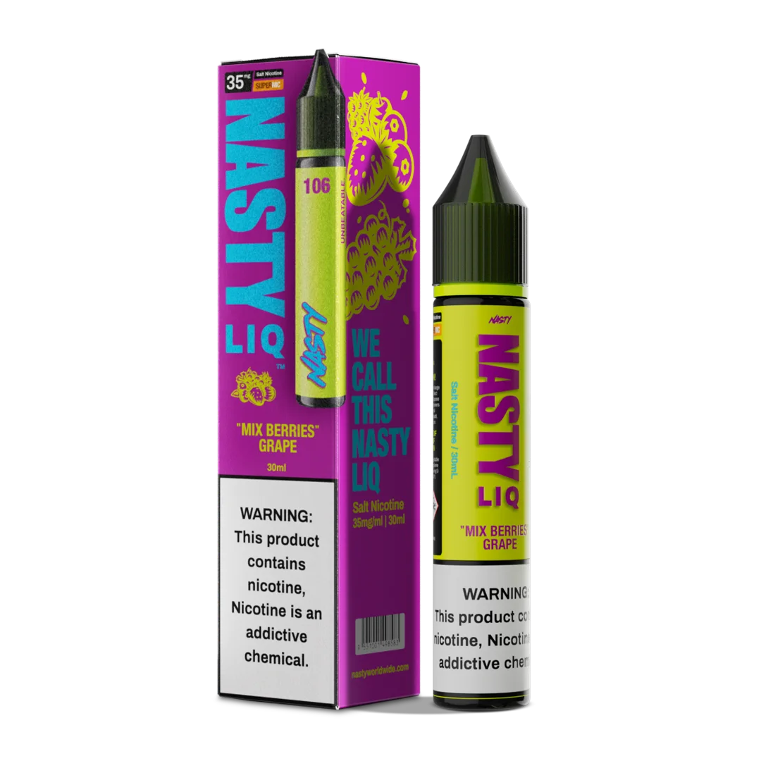 Nasty Liq 30ml – Mixed Berries Grape 35mg