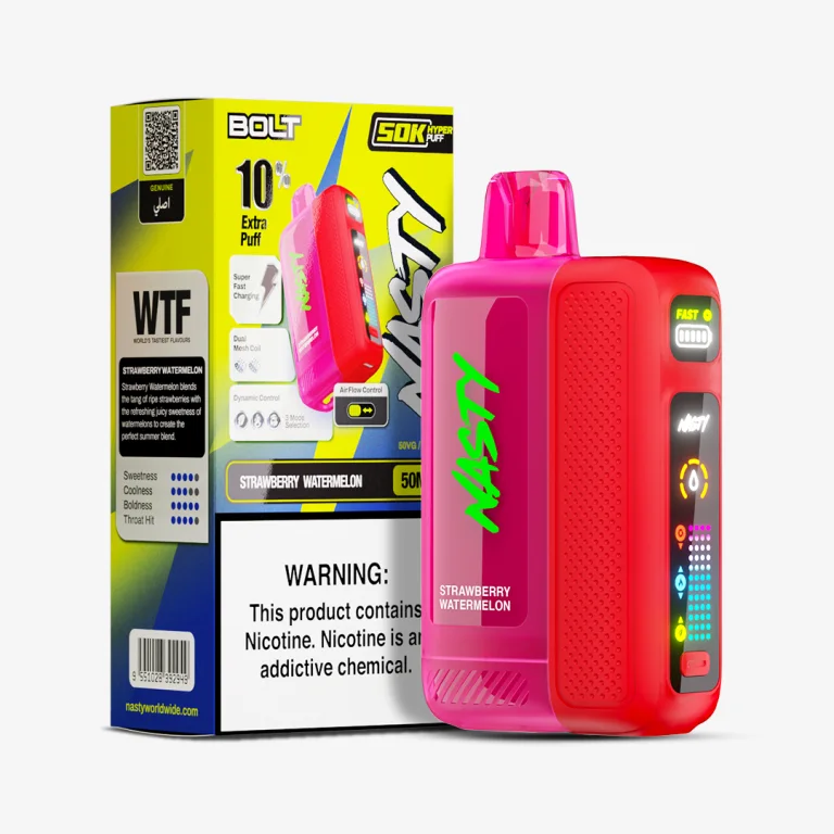Nasty BOLT 50K Strawberry Watermelon Ice 50mg