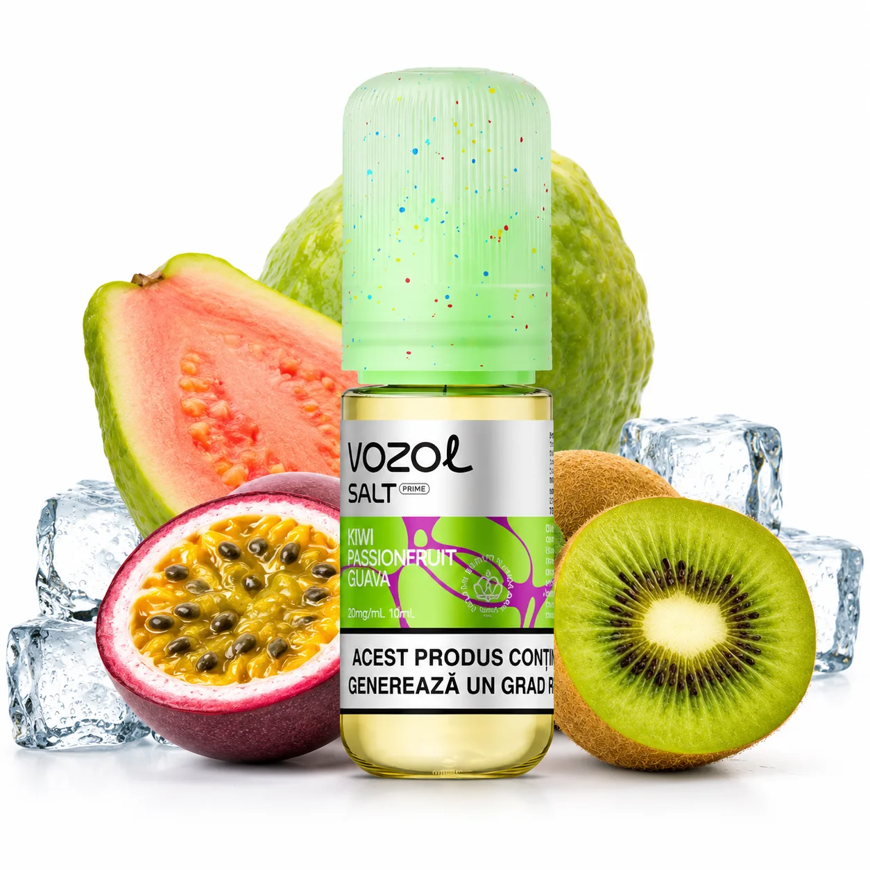 Vozol Salt Prime KIWI Fruit de la passion goyave  20mg 10ml