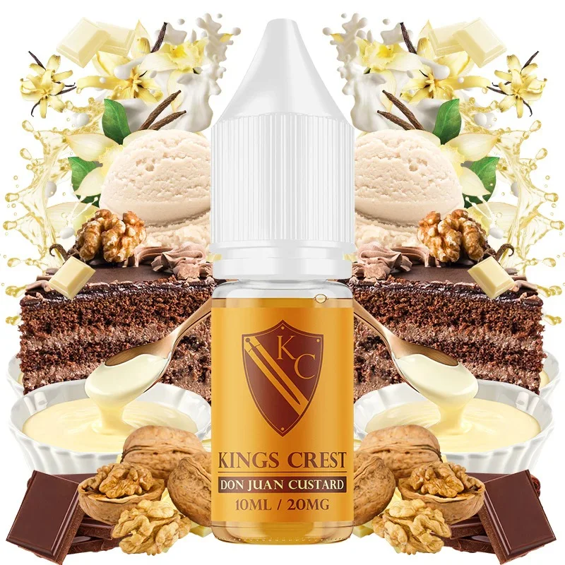 Don Juan Custard Salts 10 ml by Kings Crest 20MG