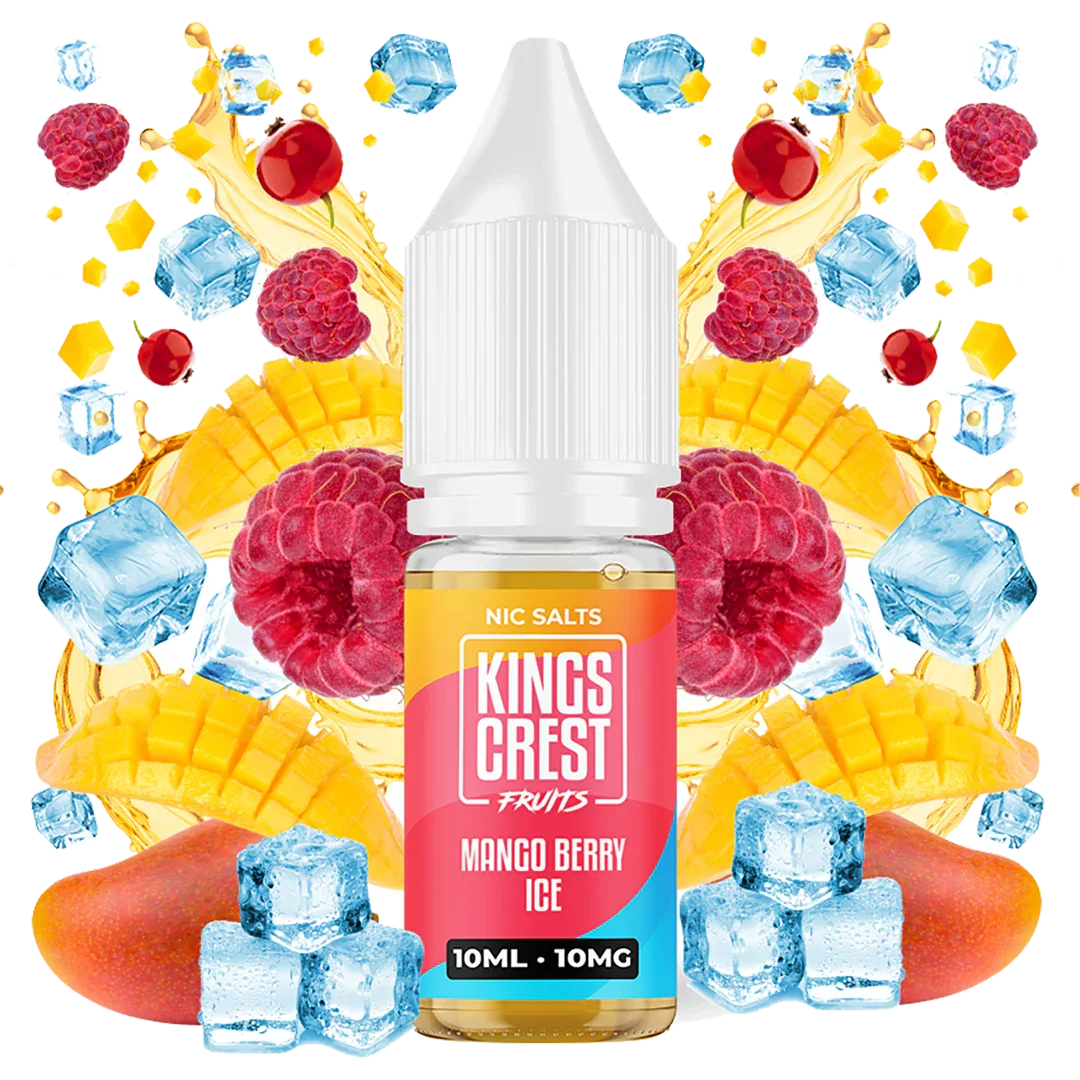Mango Berry Ice Salts 10 ml by Kings Crest Fruits 10MG
