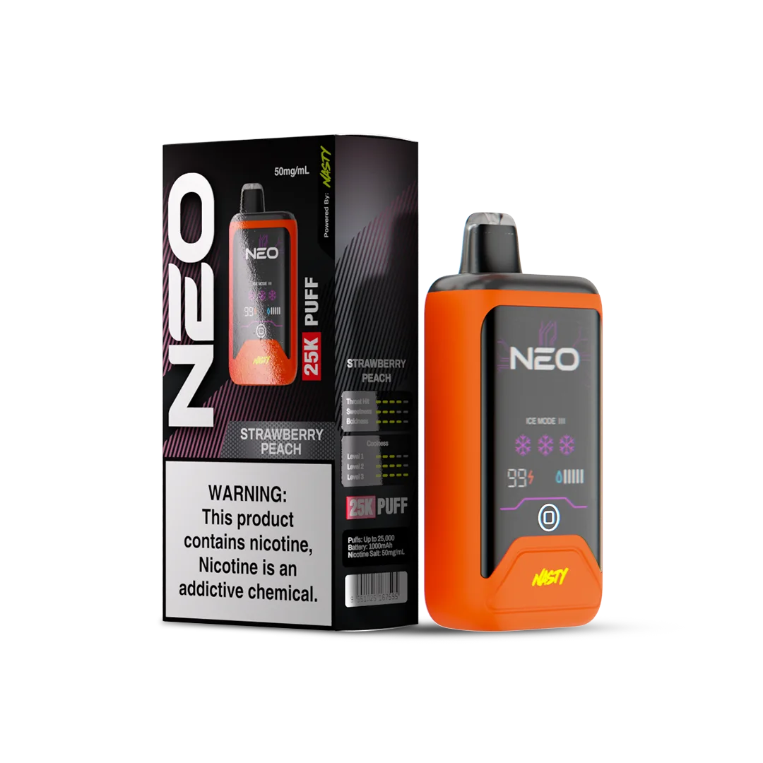 Nasty NEO 25K-Strawberry Peach 50mg