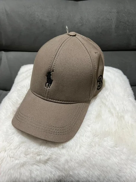 casquette Polo Ralph Lauren beige