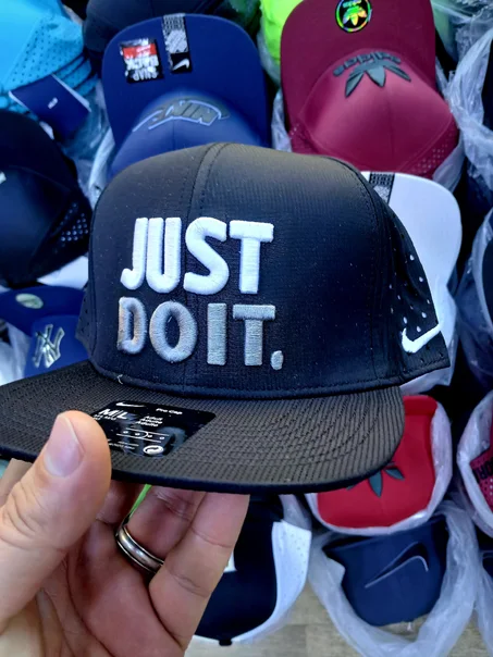 casquette Nike Just do it. black