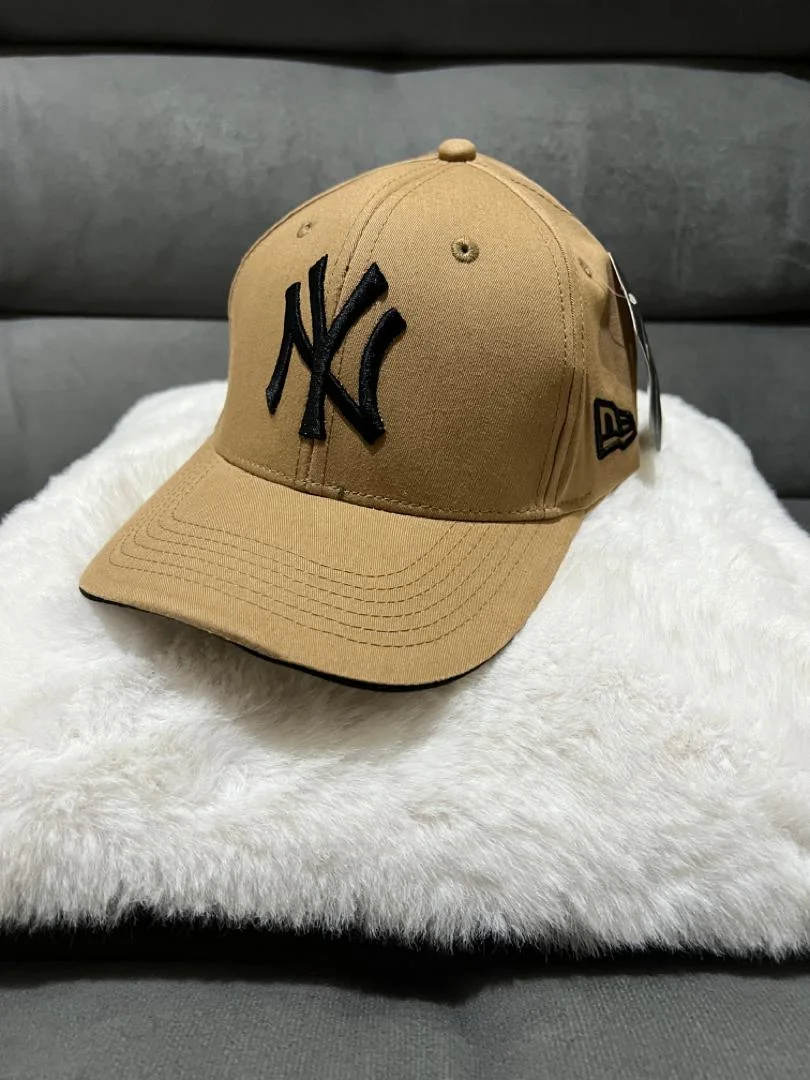 casquette New York beige