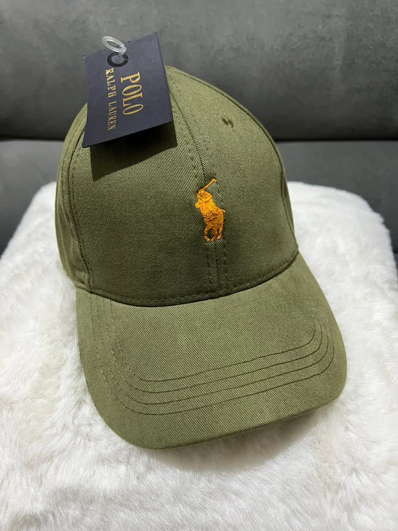casquette Polo Ralph verte Olive