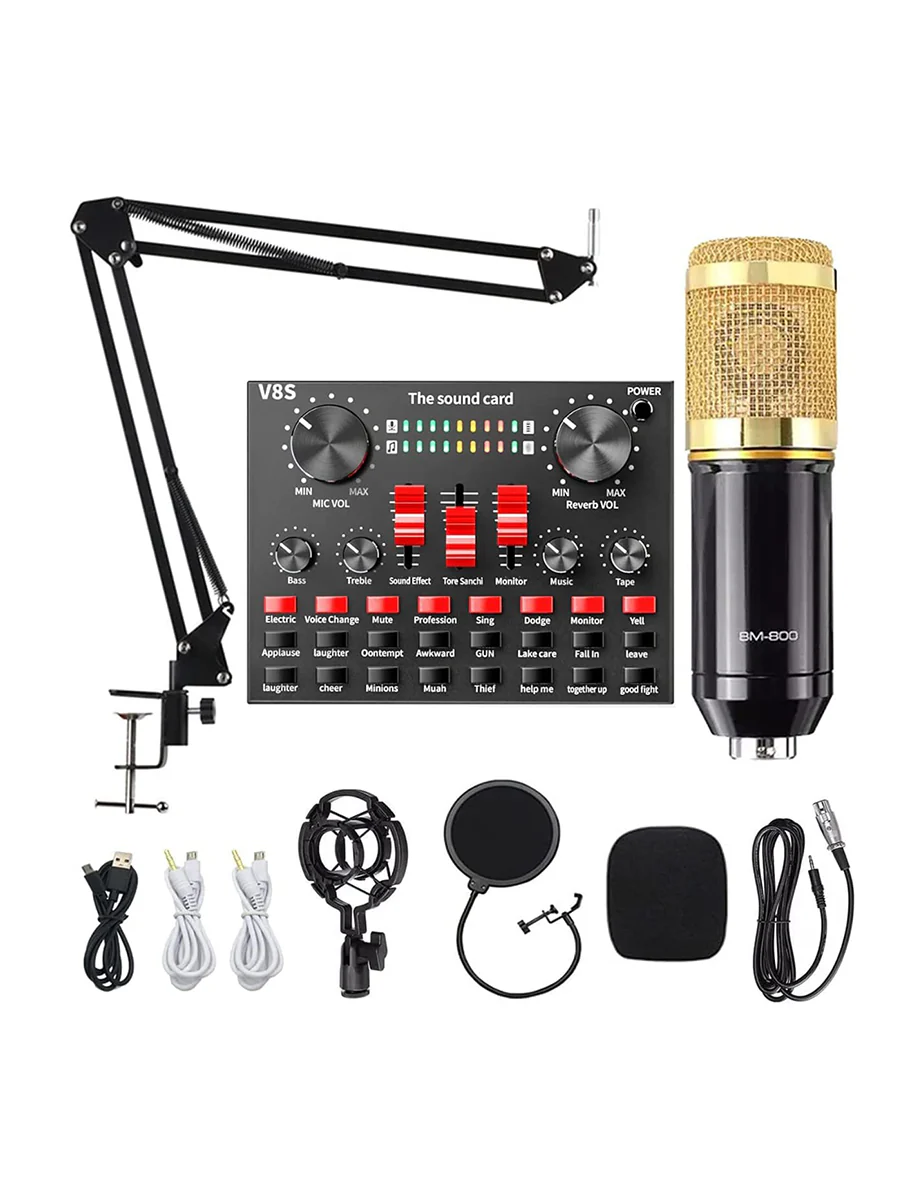 Legendary Vocal Professional Condenser Microphone Kit