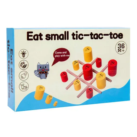 لعبة تيك تاك تو الخشبية (35d livraison 8d)