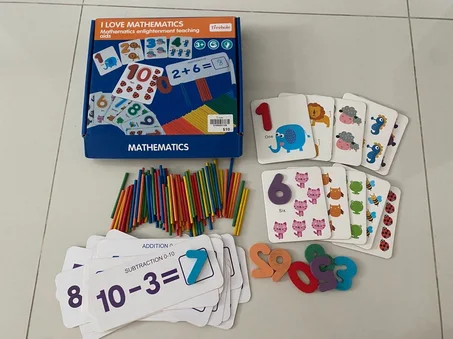 لعبة تعليم الحساب للأطفال(34d livraison 8d)