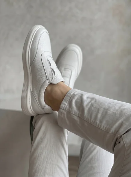 CELIO CUIR BLANC