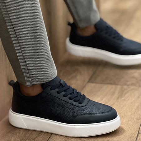 BASKET ALDO CUIR  BLEU