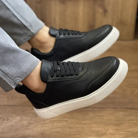 BASKET ALDO CUIR  NOIR B