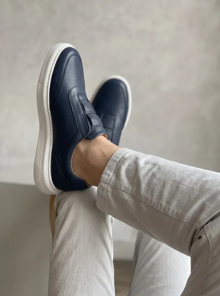 CELIO CUIR BLEU