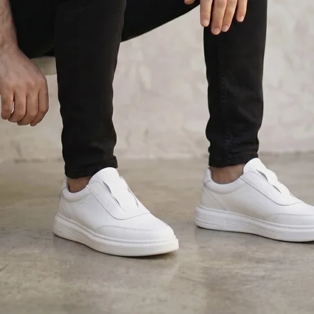 CELIO CUIR BLANC