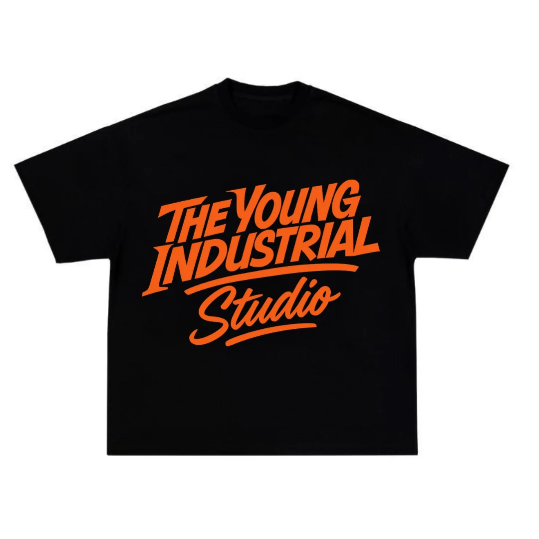 Studio Edition Tee Orange – THE YOUNG INDUSTRIAL