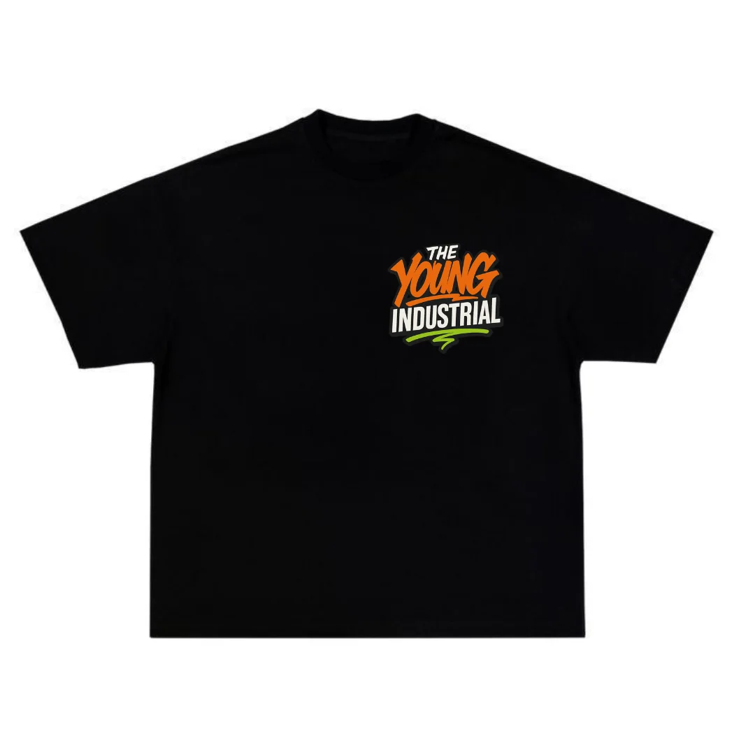 Stay True Tee Noir – THE YOUNG INDUSTRIAL