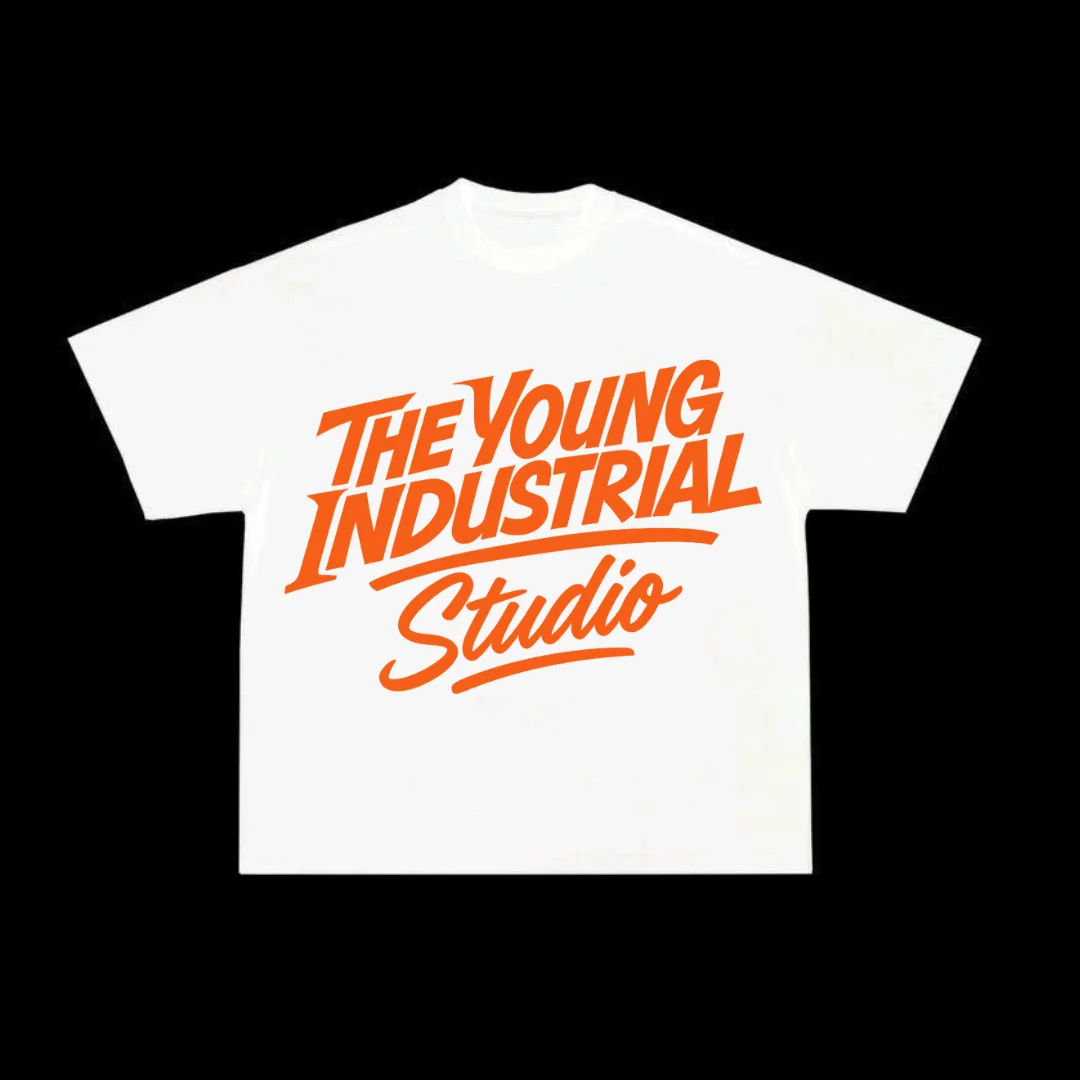 Studio Edition Tee Orange – THE YOUNG INDUSTRIAL