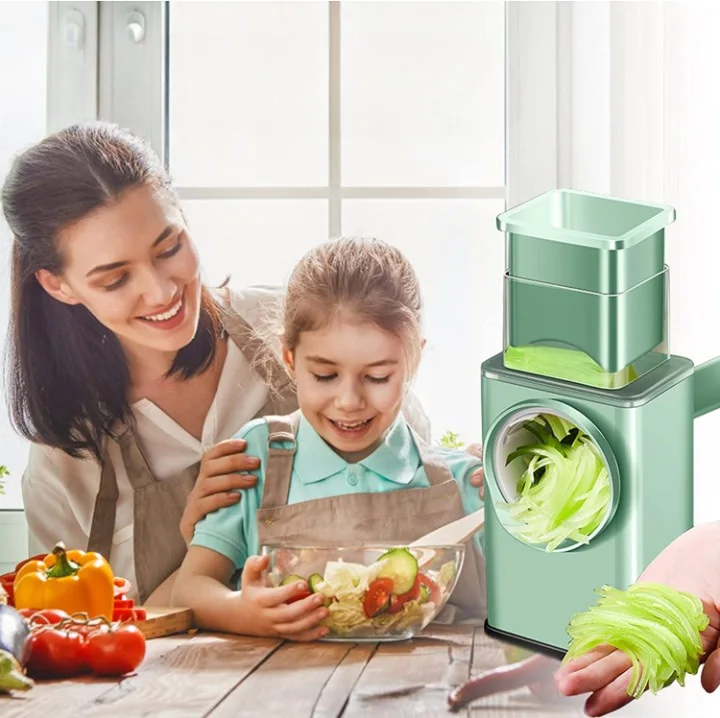 قطاعة خضروات يدوية متعددة الوظائف 4 في 1