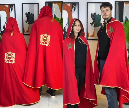 🧵 سلهام مغربي فاخر – هيبة… وهوية… وأصالة كتْبان من اللّوّل