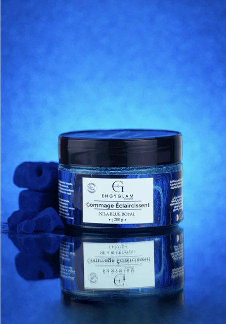 المقشر المفتح بالنيلة الزرقاء الأصلية Gommage Éclaircissant NILA BLUE ROYAL - 200 g