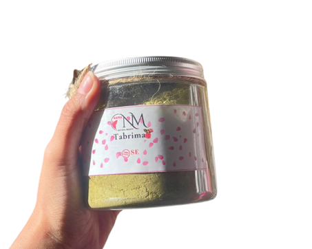 التبريمة المغربية الطبيعية بالورد