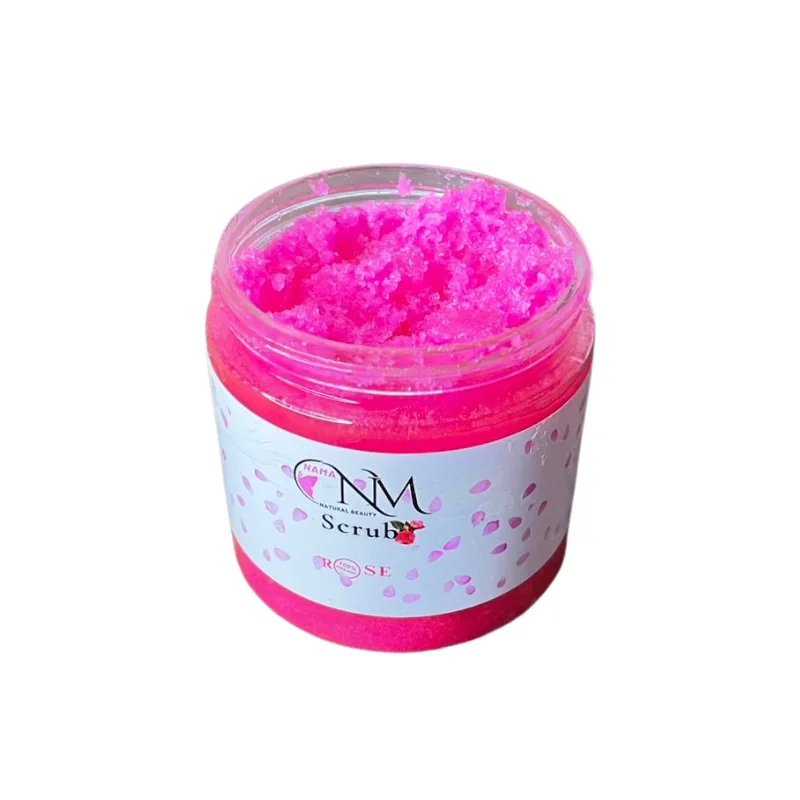 (4) مقشر الجسم بالورد