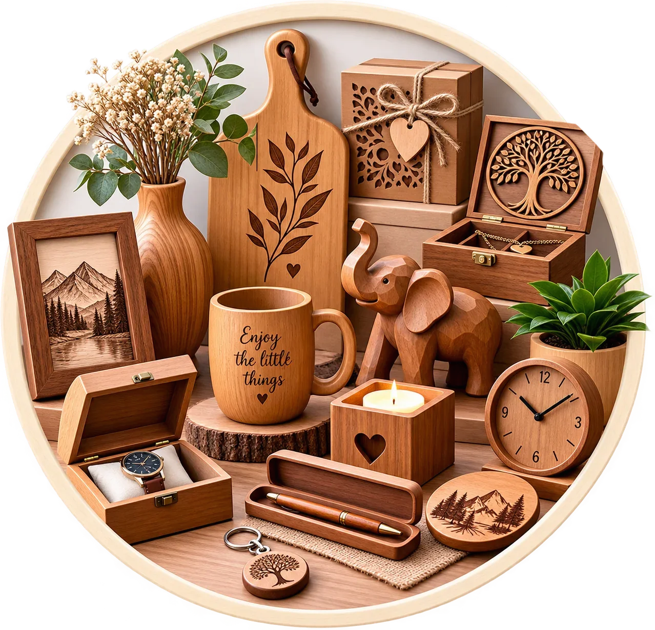 Wooden gifts