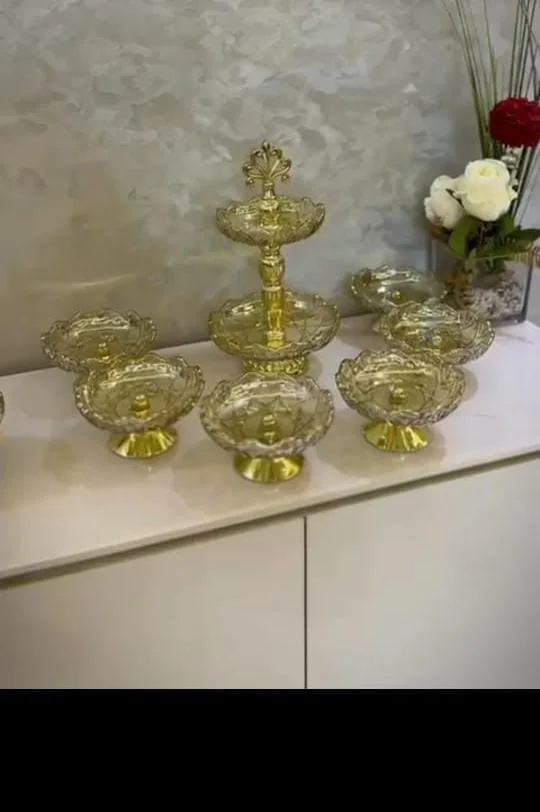 ✨ عرض فاخر 10 قطع كريستالية