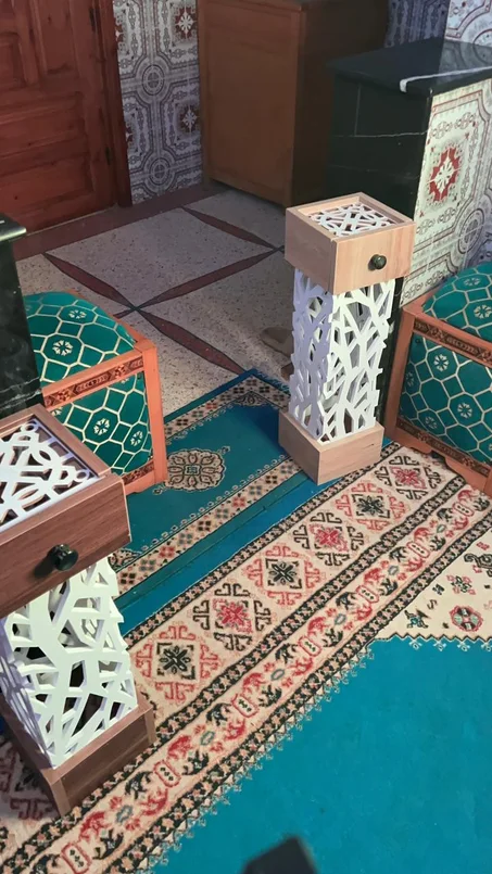 بخارات استقبال حجم كبير ومضيئه