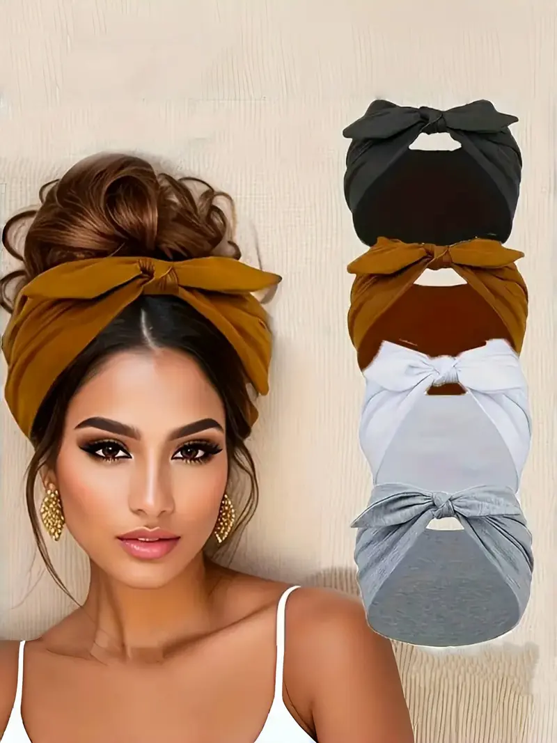 باك 4 ربطات الشعر لي كيريحوك ويكمّلو ستايلك