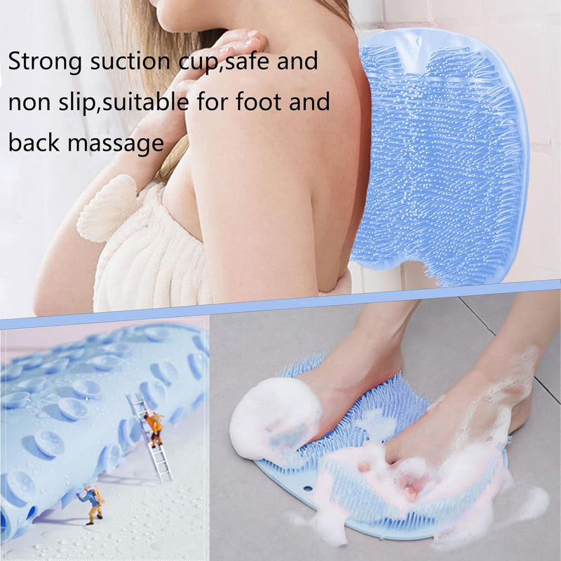 Silicone Shower Foot Scrubber Mat