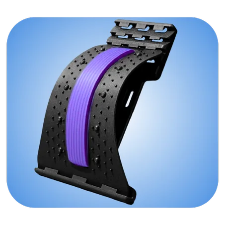 جهاز مساج أسفل الظهر (بنفسجي)