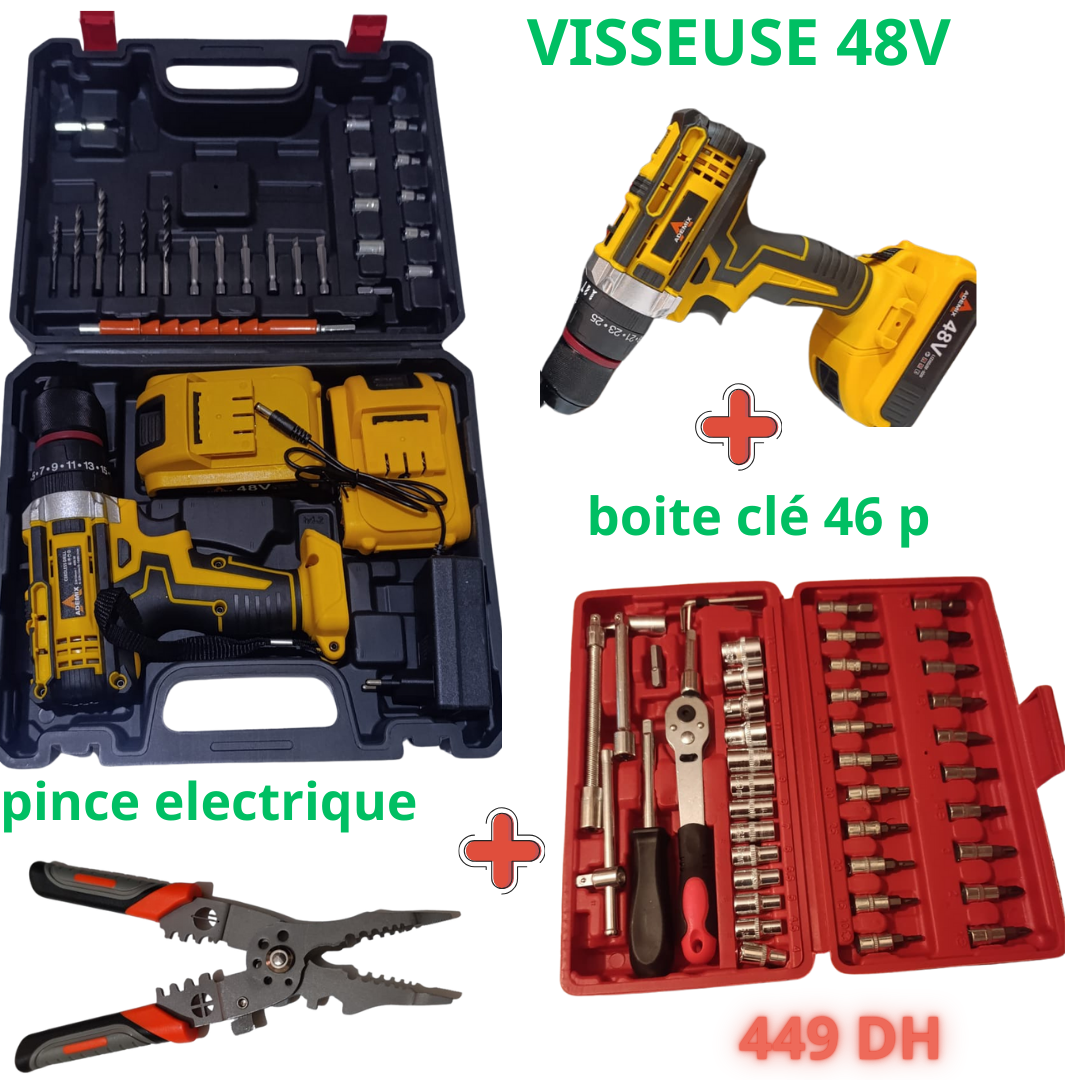 visseuse ademix 48v