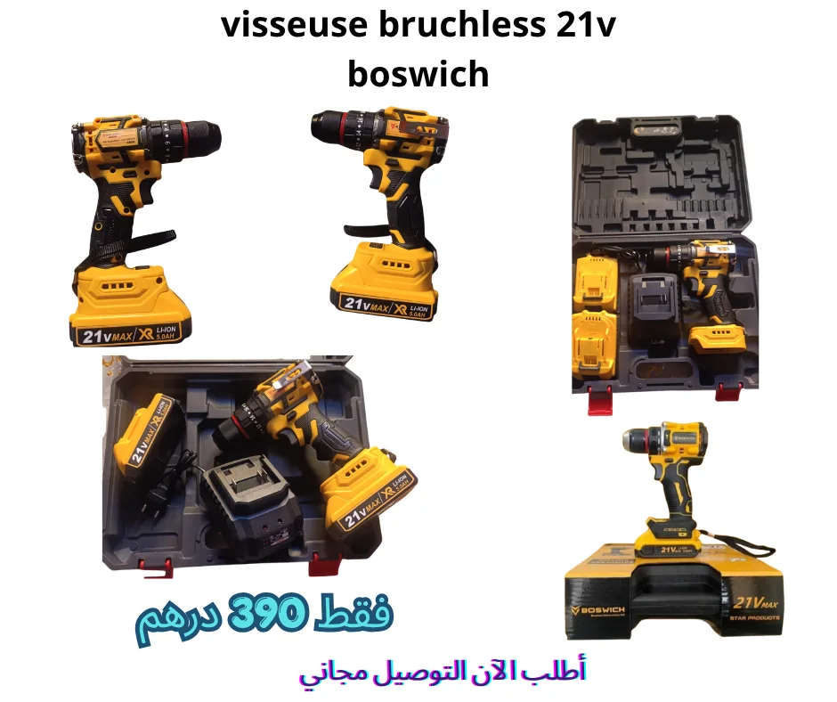 visseuse bruchlis 21v BOSWICH