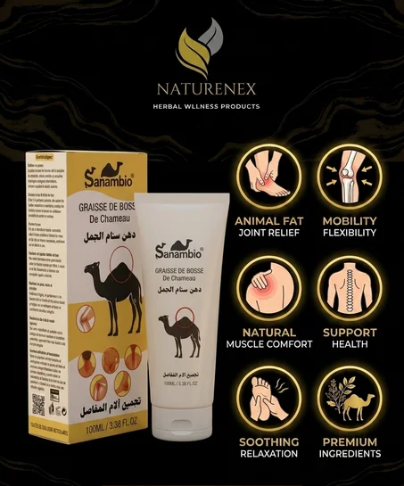 Sanambio – Graisse de Bosse de Chameau (دهن سنام الجمل)