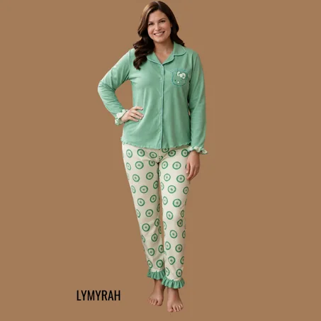 بيجامة ربيعية تركية 🇹🇷 NEW ROSANA (MODELA969899)