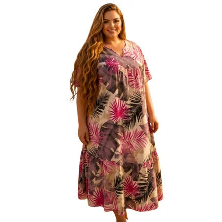Robe Fleurie – Collection Été | فستان مزهر صيفي