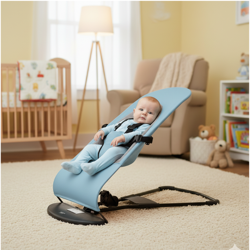 🪑 كرسي هزاز مريح وآمن للأطفال