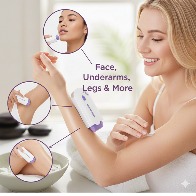 جهاز إزالة الشعر المتنقل