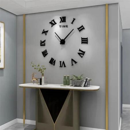 ساعة أرقام رومانية 3D