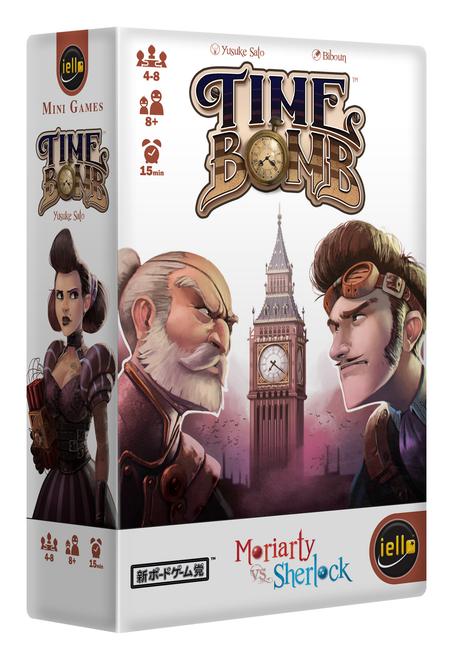 Timebomb: Moriarty vs Sherlock – Jeu de bluff et stratégie intense