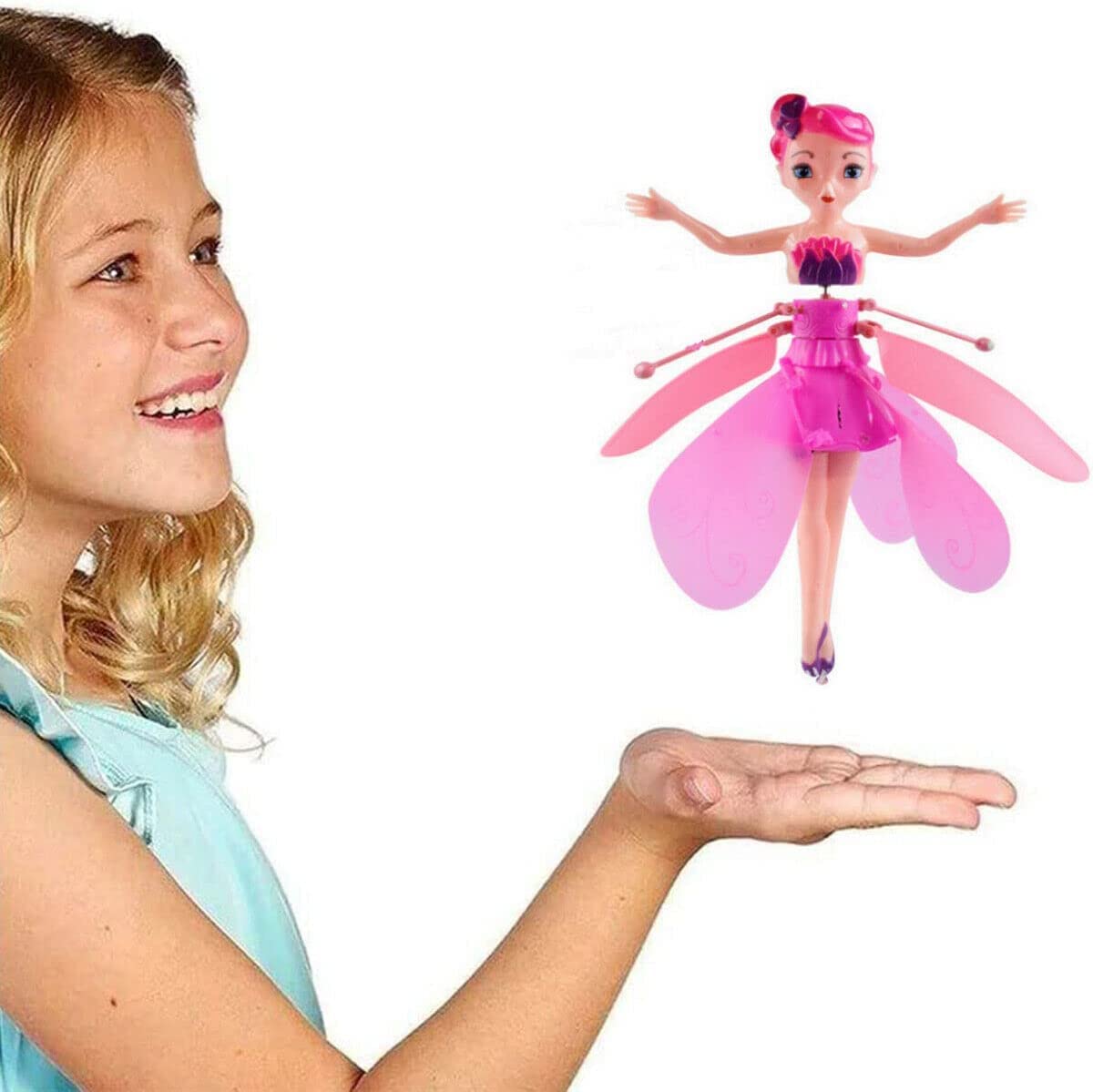 Doll Flower Fairy Dancing Princess Helicopter flying