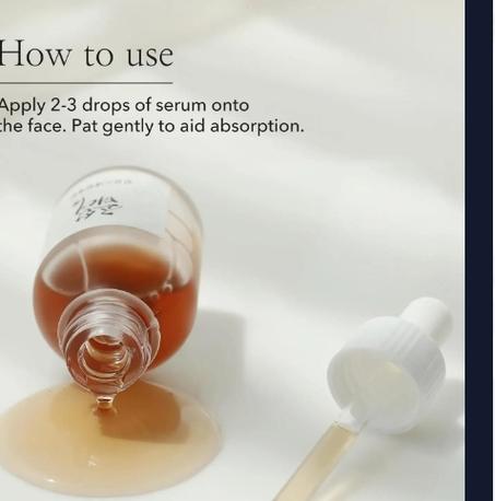 Ginseng سيروم وجه