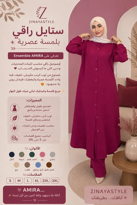 🌸 Ensemble AMIRA 👗✨