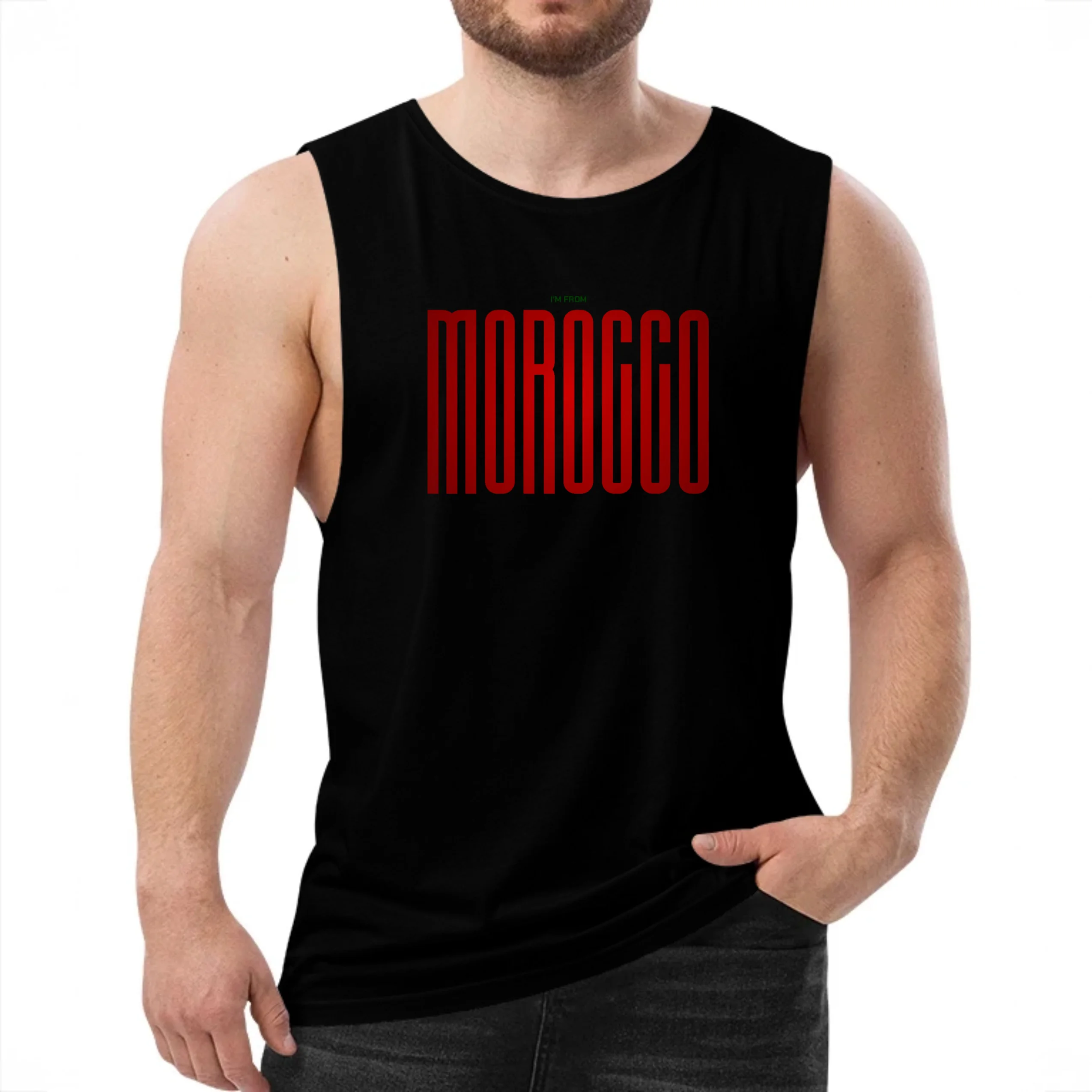 Débardeur sport I'm from Morocco 🇲🇦