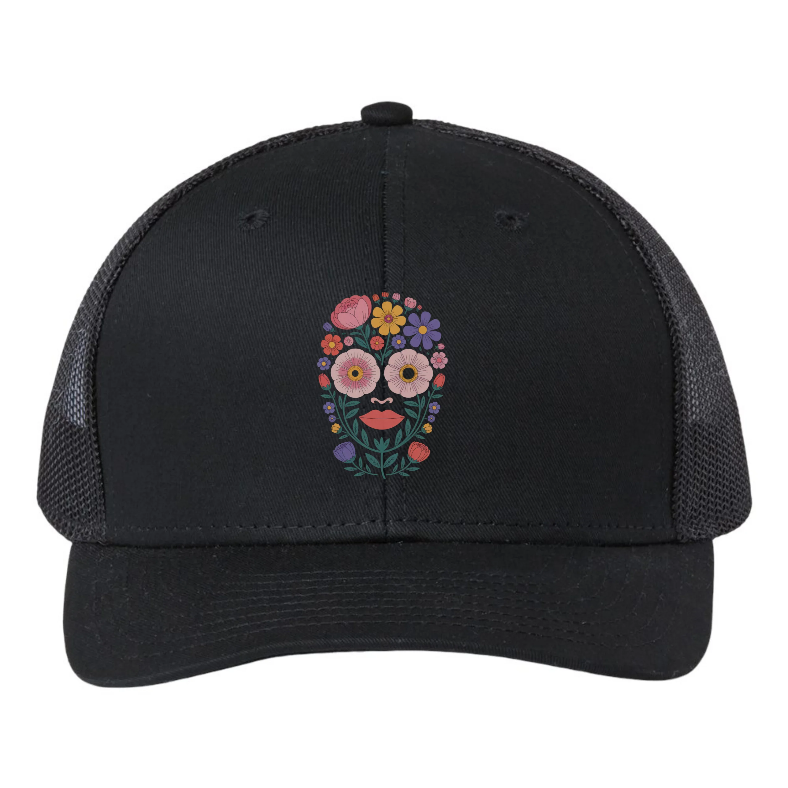 Women flowers casquette unisex