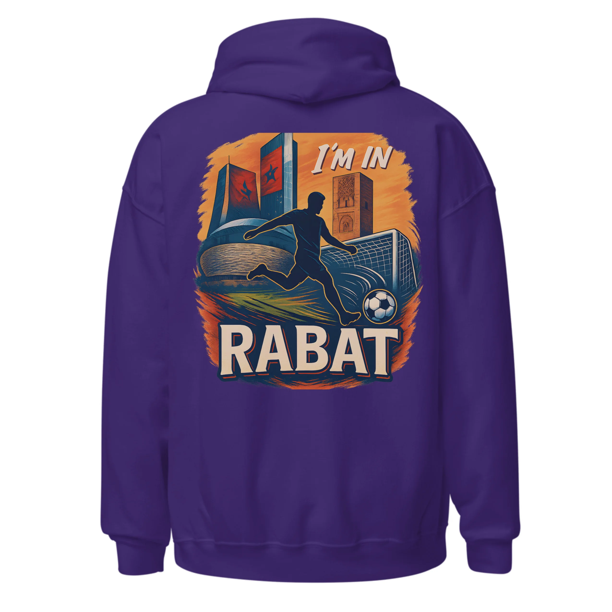 I'm in Rabat Sweat-shirt À Capuche Unisex