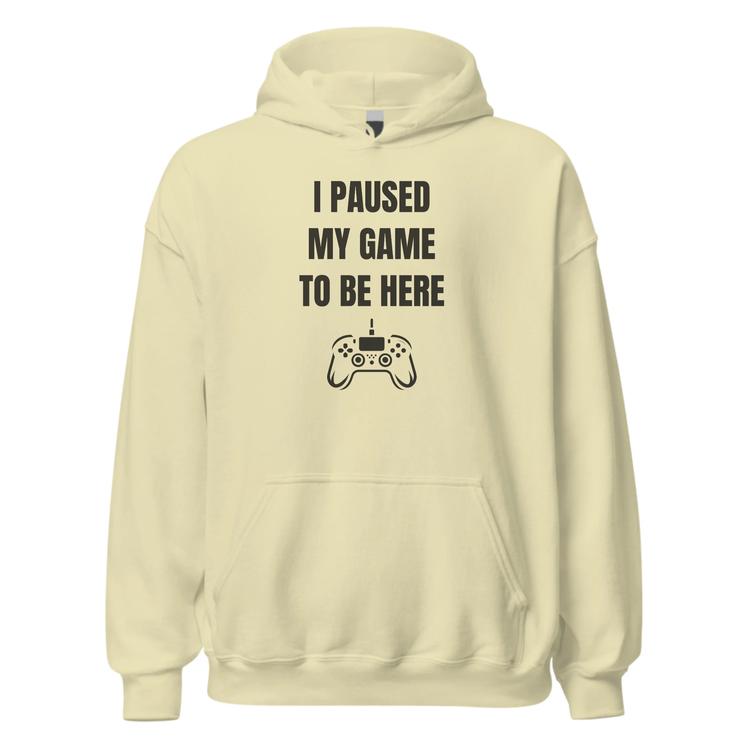 I paused my game to be here sweat a capuche