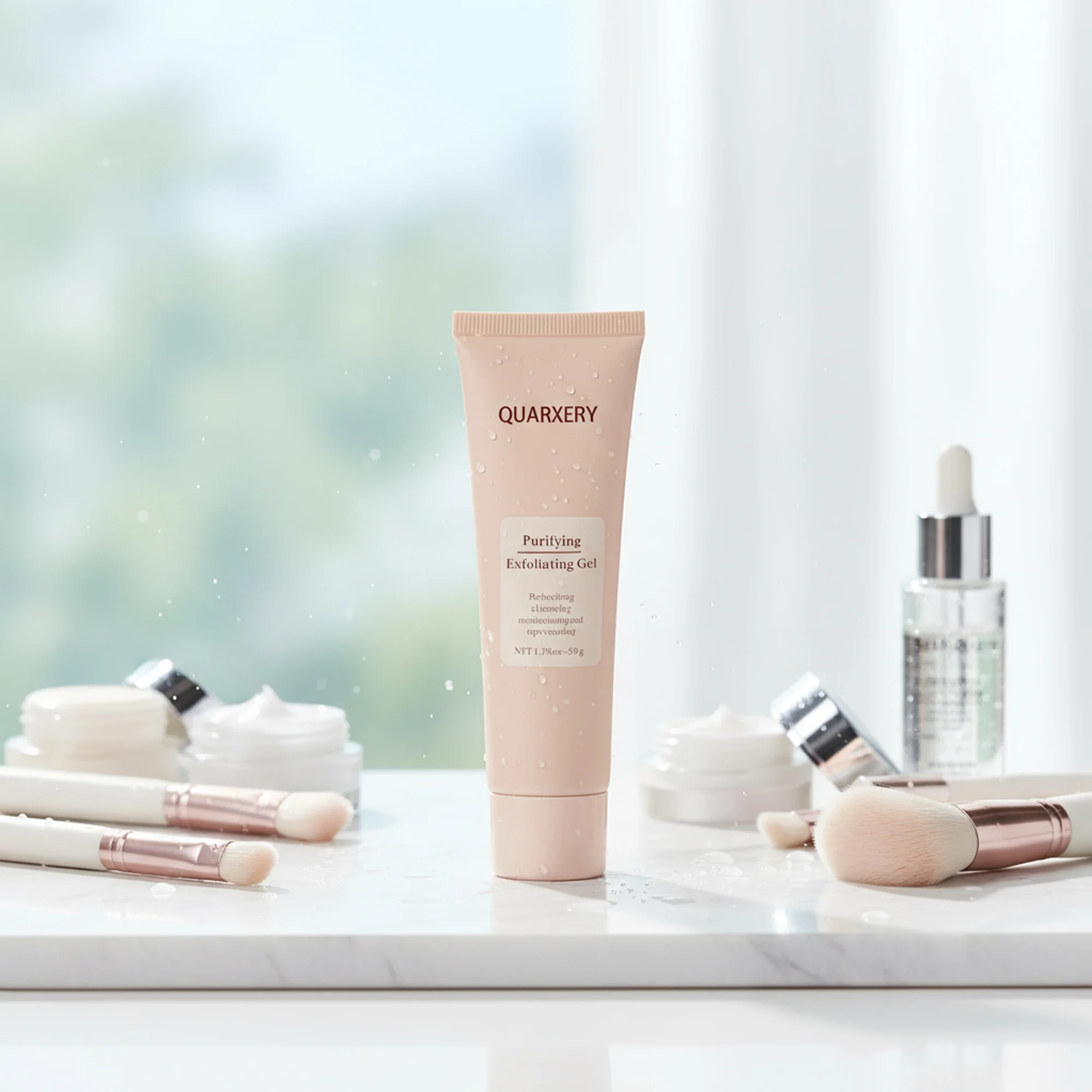 جل تقشير نباتي لترطيب وتهدئة البشرة وإصلاحها – 50 جم .  [٪35 خصم على القطعتين]